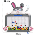 Lousa Magnética Infantil Educativa Montessori 3+ Anos | Brinquedo Pedagógico Coordenação Motora